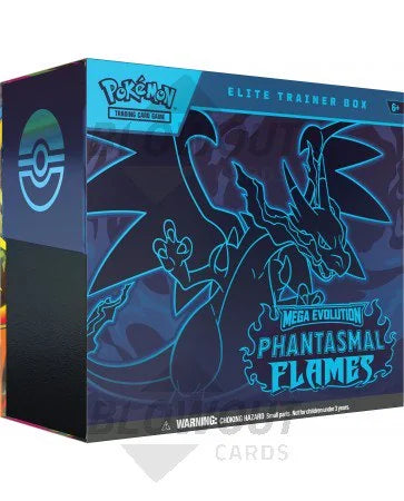 DRAFT - Pokemon Mega Evolution Phantasmal Flames Elite Trainer Box Case | 10 Boxes
