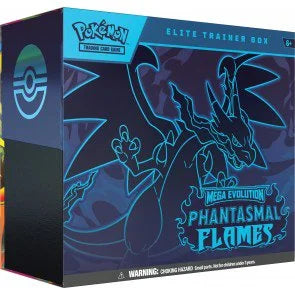 DRAFT - Pokemon Mega Evolution Phantasmal Flames Elite Trainer Box Case | 10 Boxes
