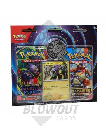 DRAFT - Pokemon Raikou Mega Evolution Phantasmal Flames Blister Box | 24 Pack