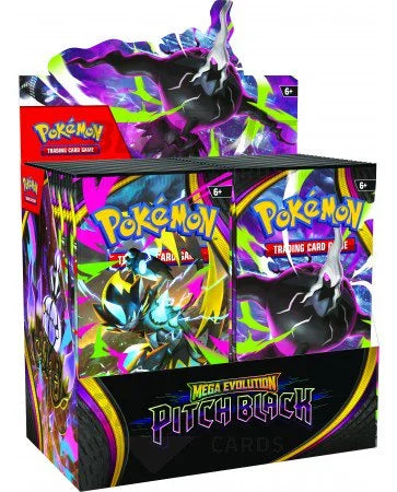 DRAFT - Pokemon TCG Mega Evolution Pitch Black Booster Case | 6 Boxes / 36 Packs