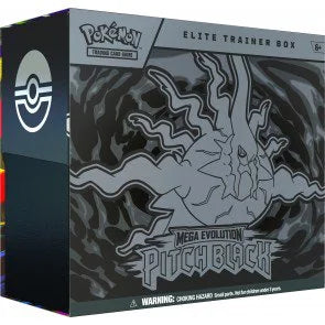 Pokemon Mega Evolution Pitch Black Elite Trainer 10 Box Case
