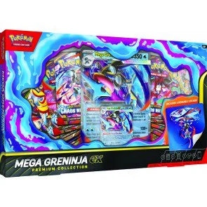 Pokemon Mega Greninja ex Premium Collection 6 Box Case
