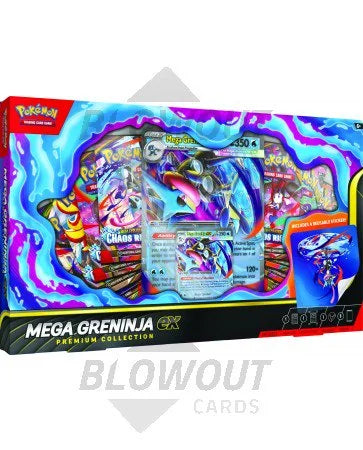 DRAFT - Pokémon Mega Greninja ex Premium Collection Box