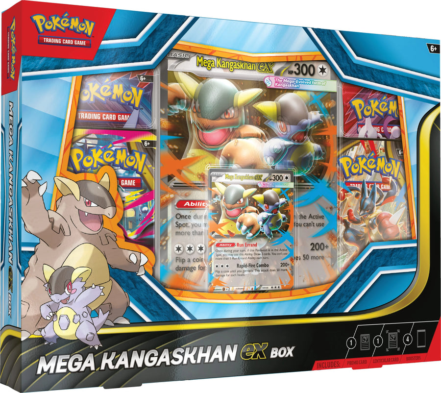 Pokemon Mega Kangaskhan EX 6 Box Case