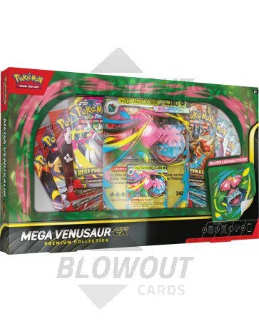 DRAFT - Pokémon Mega Venusaur ex Premium Collection Box | 8 Booster Packs