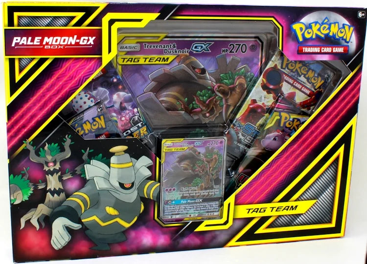 Pokemon Pale Moon GX Box | Trevenant & Dusknoir TAG TEAM (Ships Sealed Only)