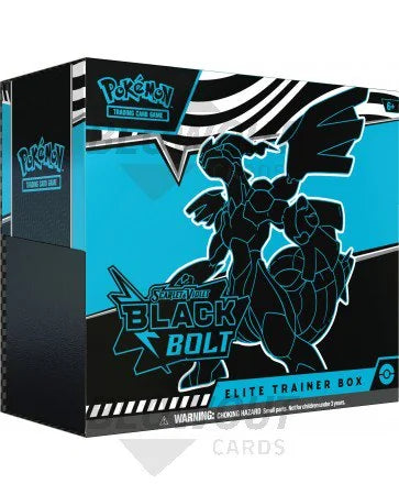DRAFT - Pokemon Scarlet & Violet Black Bolt Elite Trainer Box