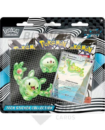 DRAFT - Pokemon Scarlet & Violet Black Bolt Tech Sticker Collection Box