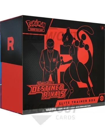 DRAFT - Pokemon Scarlet Violet Destined Rivals Elite Trainer 10 Box Case