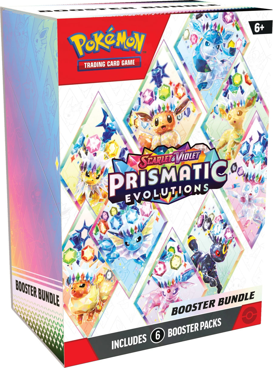 Pokemon Scarlet & Violet Prismatic Evolutions Booster Bundle 25 Box Case