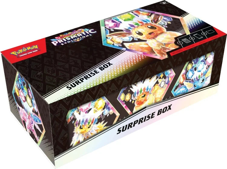 Pokemon Scarlet & Violet Prismatic Evolutions Surprise Box