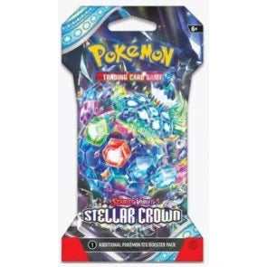 DRAFT - Pokemon Scarlet & Violet Stellar Crown Booster Case | 144 Packs