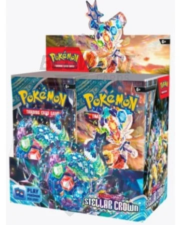 DRAFT - Pokemon Scarlet Violet Stellar Crown Booster Box | 36 Packs