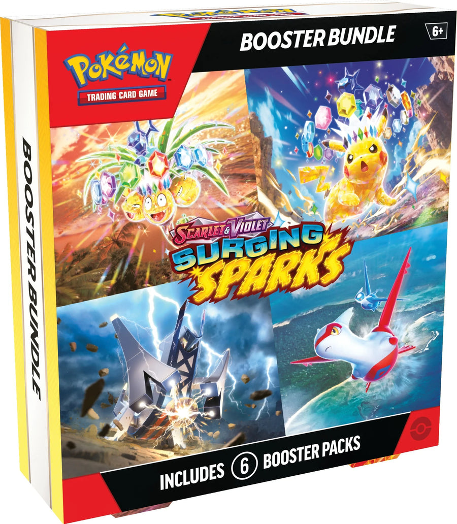 Pokemon Scarlet & Violet Surging Sparks Booster Bundle 20 Box Case (Ships Sealed Only) - B3