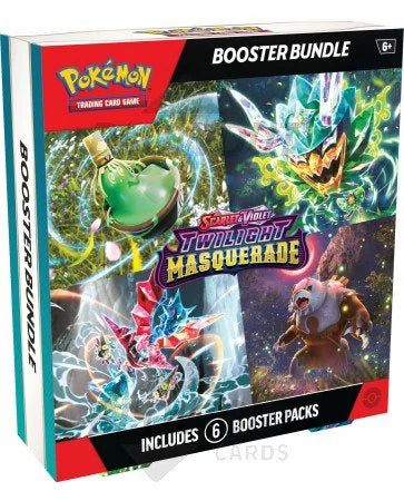 Pokemon Scarlet & Violet Twilight Masquerade Booster Bundle | 40 Box Case (Ships Sealed Only)