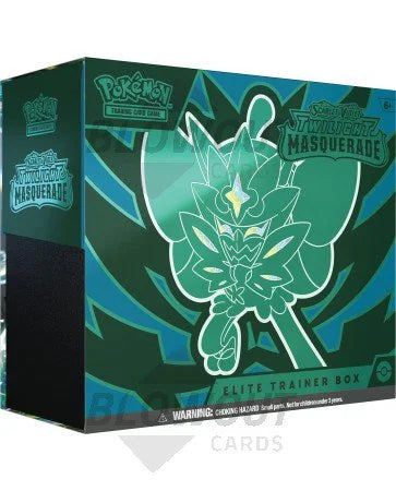 Pokemon Scarlet & Violet Twilight Masquerade Elite Trainer 10 Box Case (Ships Sealed Only) - B