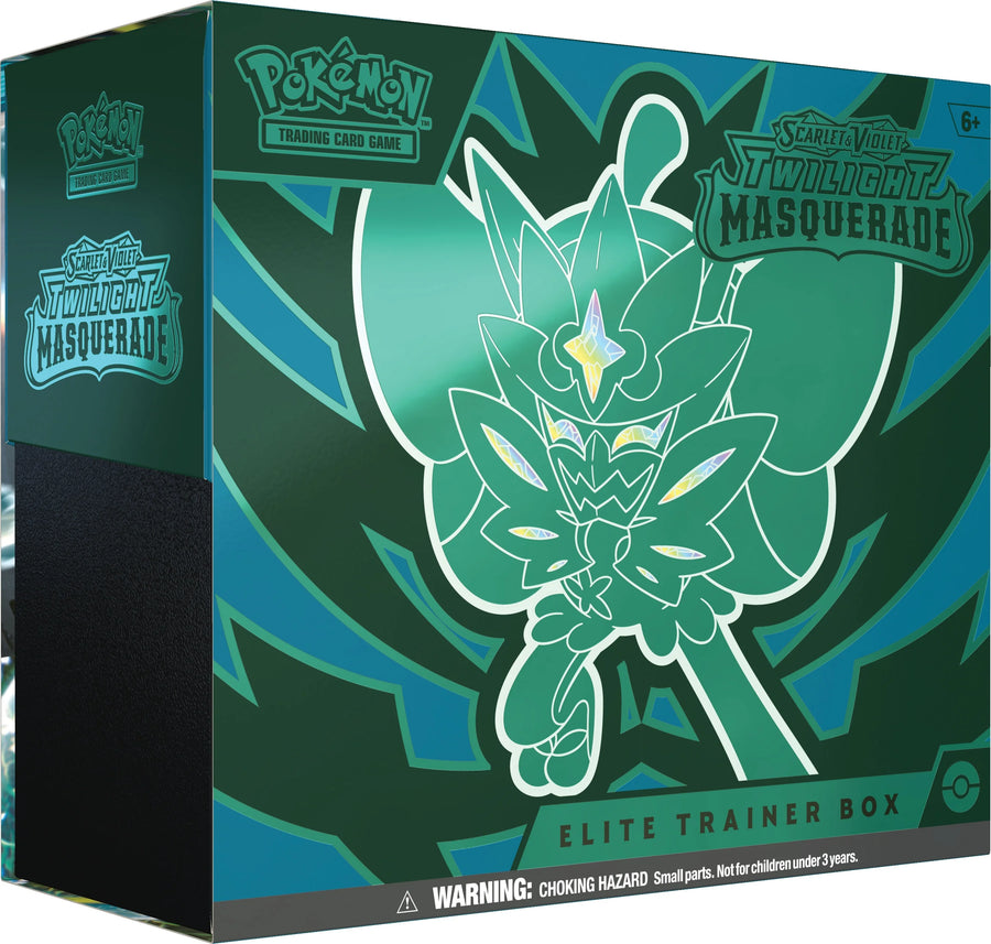 Pokemon Scarlet & Violet Twilight Masquerade Elite Trainer 10 Box Case