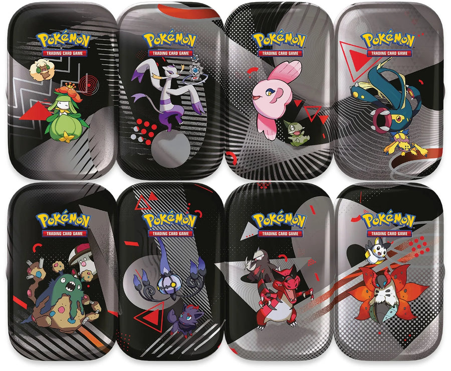 Pokemon Scarlet & Violet Unova Mini Tin - 32 Tin Case