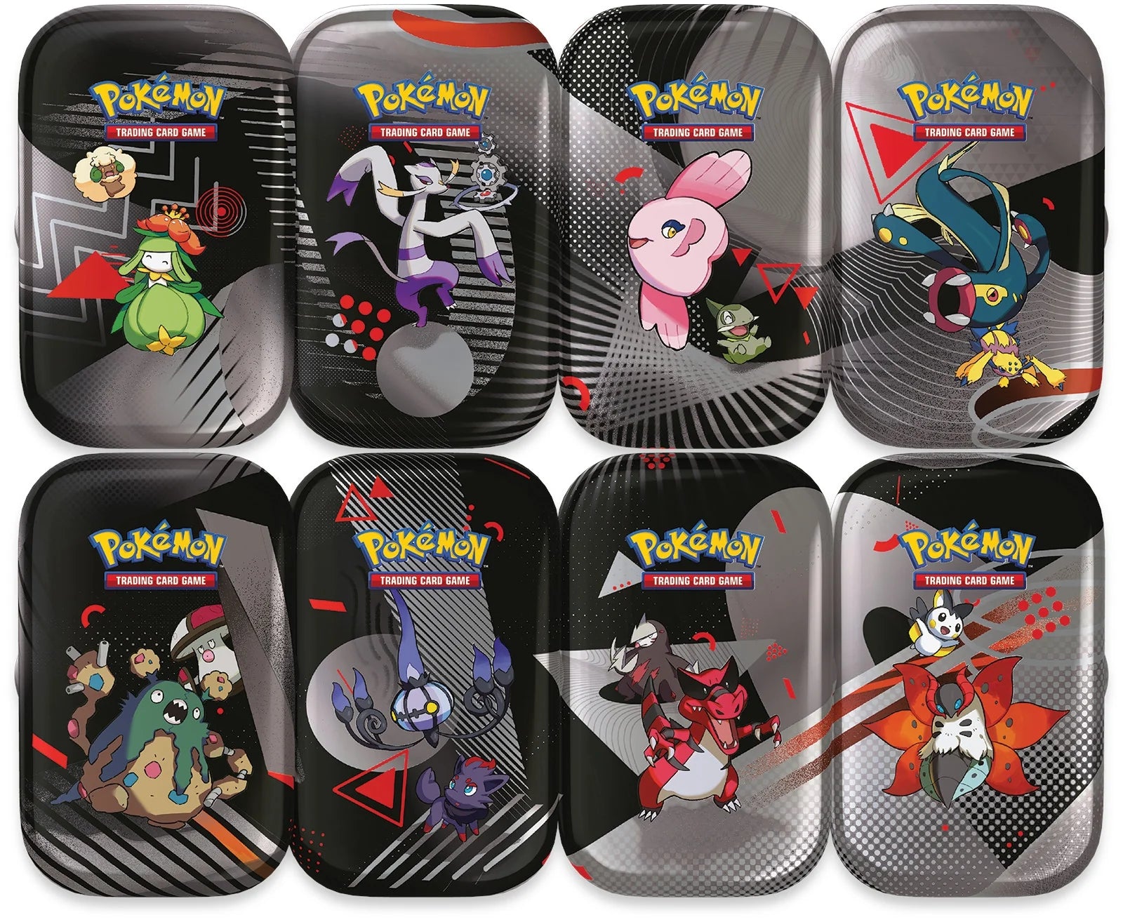 Pokemon Scarlet & Violet Unova Mini Tin - 8 Tin Box