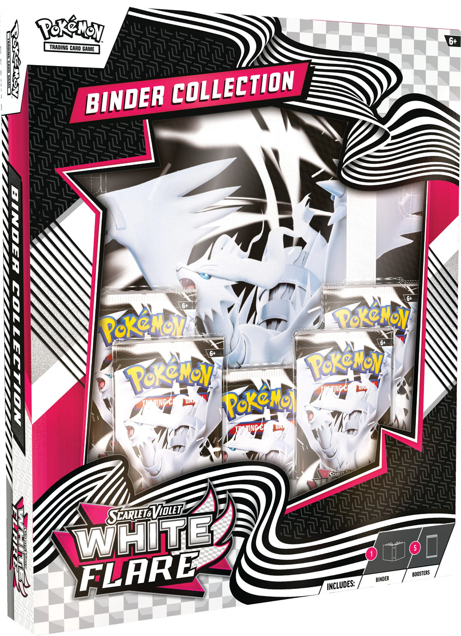 Pokemon Scarlet & Violet White Flare Binder Collection Box