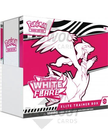 DRAFT - Pokemon Scarlet & Violet White Flare Elite Trainer Box | 9 Packs