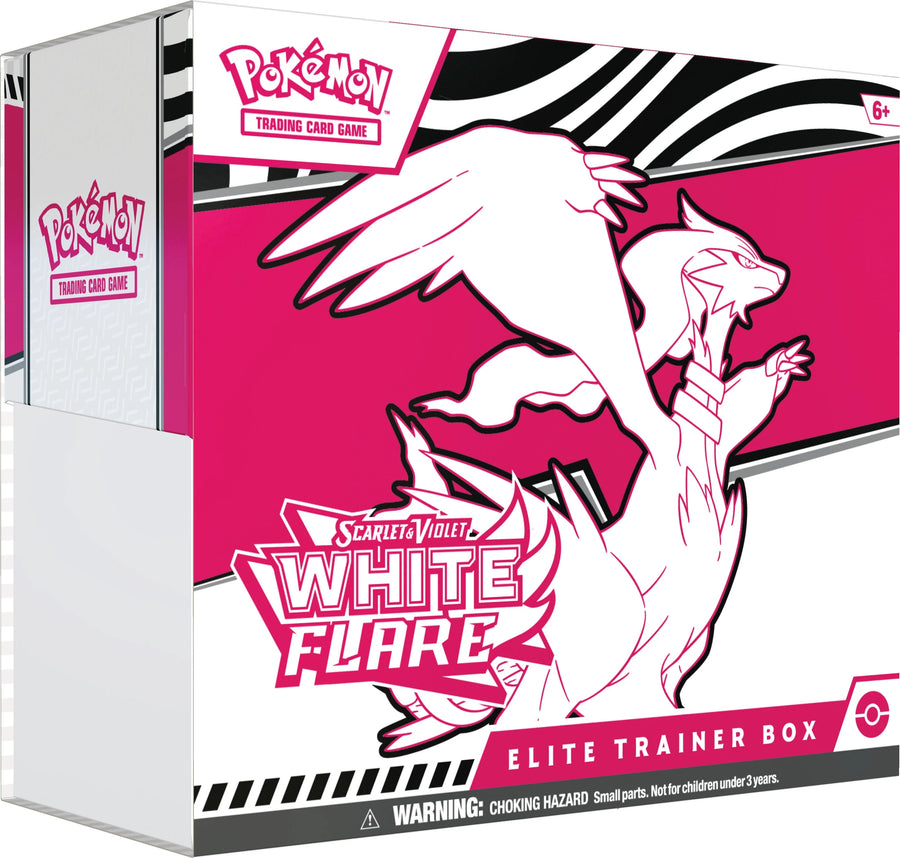 Pokemon Scarlet & Violet White Flare Elite Trainer Box