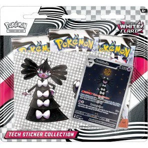 Pokemon Scarlet & Violet White Flare Tech Sticker Collection Box