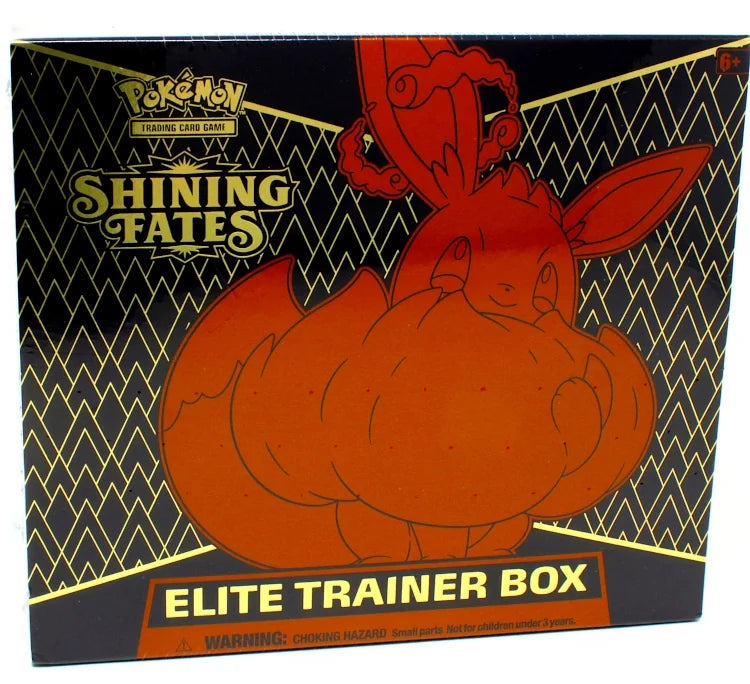 Pokemon Shining Fates Elite Trainer 10 Box Case