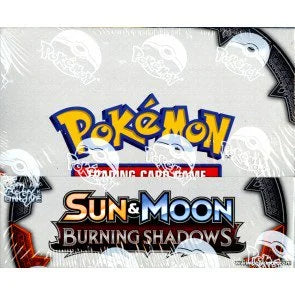 Pokemon Sun & Moon Burning Shadows Theme Deck Box