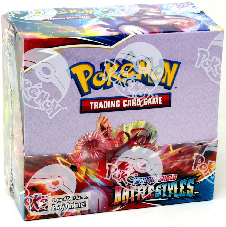 Pokemon Sword & Shield Battle Styles Booster 6 Box Case