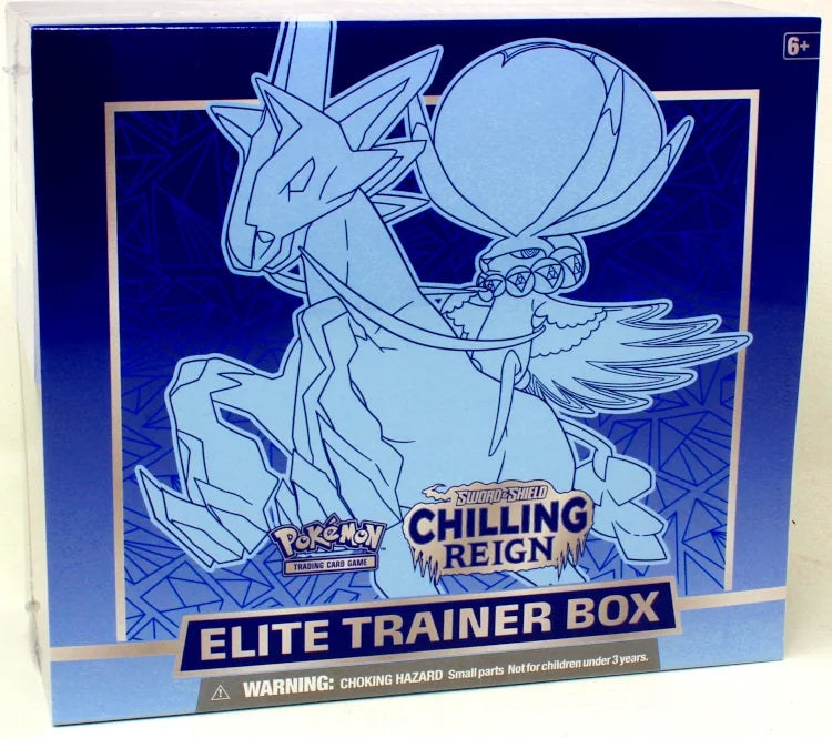 Pokemon Sword & Shield Chilling Reign Elite Trainer Box