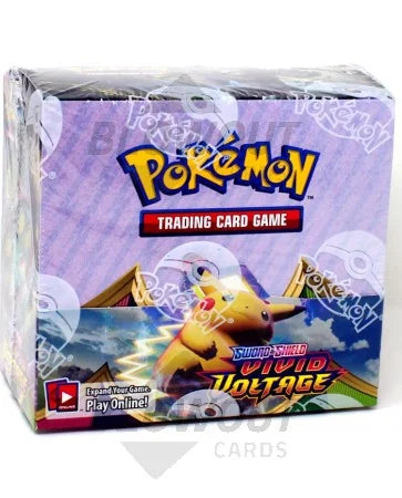 DRAFT - Pokémon TCG Sword & Shield Vivid Voltage Booster 6 Box Case