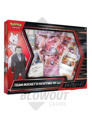 DRAFT - Pokemon Team Rocket Mewtwo EX 6 Box Case