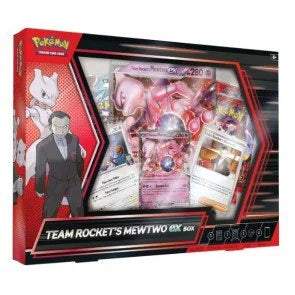 Pokemon Team Rocket's Mewtwo EX Box