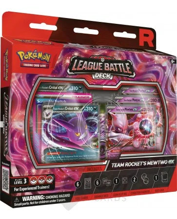DRAFT - Pokemon Team Rocket's Mewtwo ex League Battle Deck | 6-Box Case