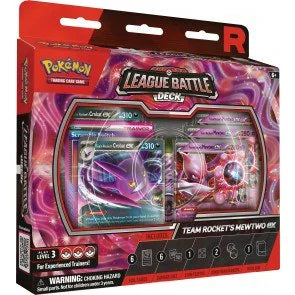 DRAFT - Pokemon Team Rocket's Mewtwo ex League Battle Deck | 6-Box Case