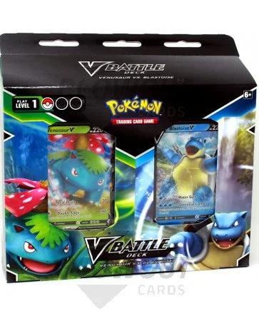 DRAFT - Pokémon TCG V Battle Deck | Venusaur vs. Blastoise 6 Box Case