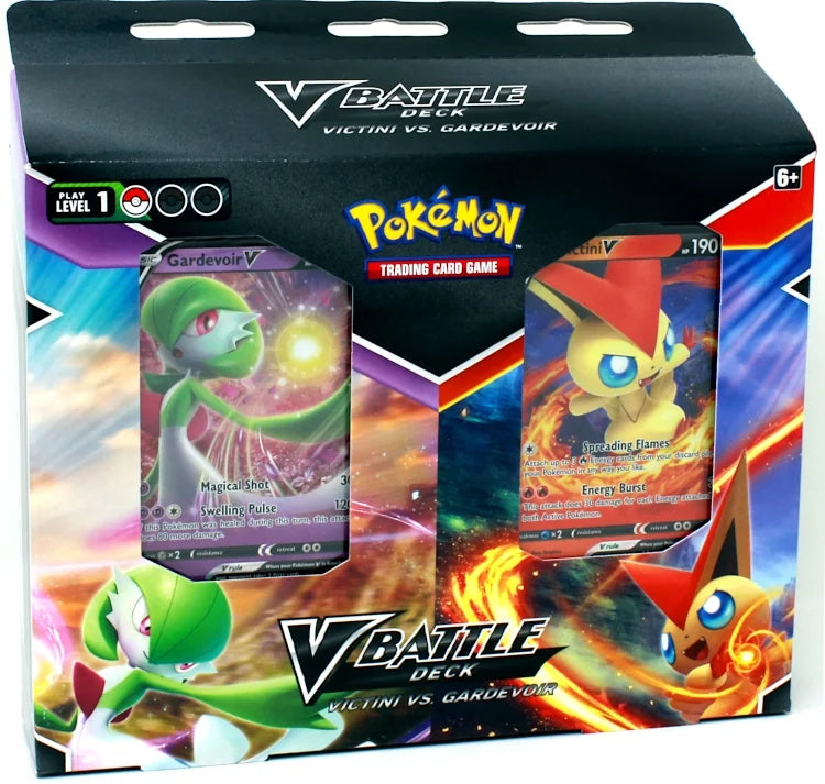 Pokemon V Battle Deck: Victini vs. Gardevoir 6 Box Case
