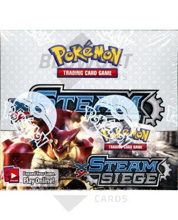 DRAFT - Pokemon XY Steam Siege Booster Box | 36 Packs, 10 Cards Per Pack