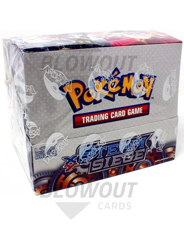 DRAFT - Pokemon XY Steam Siege Theme Deck Case | 6 Boxes, 48 Decks