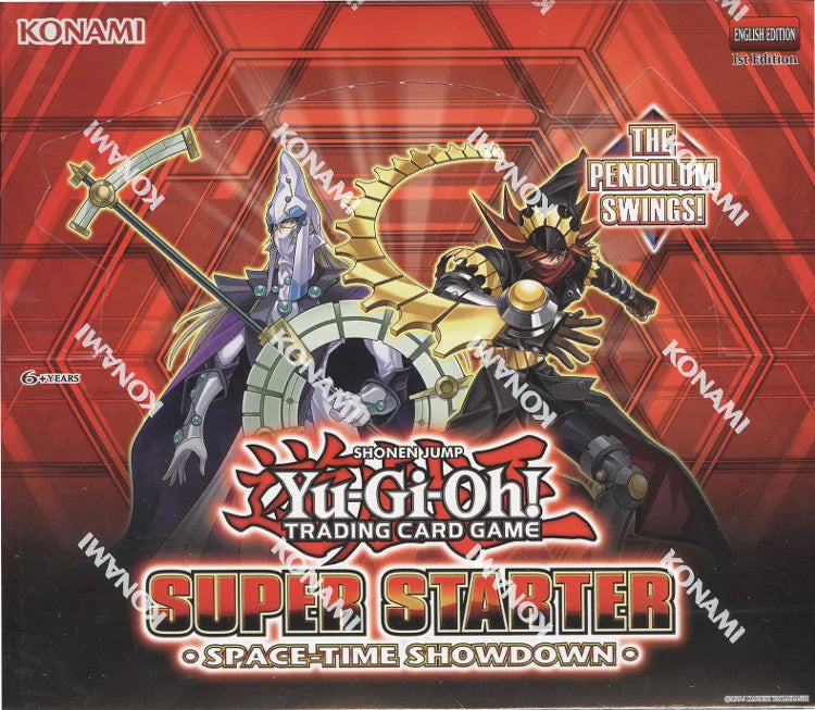 Yugioh 2014 Super Starter Deck Space-Time Showdown 1st Edition Box