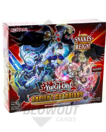 DRAFT - Yu-Gi-Oh Ancient Guardians Booster Box | 24 Packs