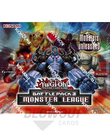 DRAFT - Yu-Gi-Oh Battle Pack 3 Monster League 1st Edition Booster Box