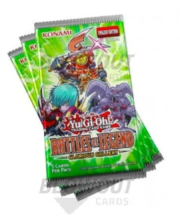 Yu-Gi-Oh Battles of Legend Glorious Gallery Booster Case | 12 Boxes (Ships Sealed Only)