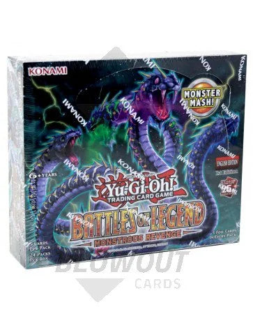 DRAFT - Yu-Gi-Oh Battles of Legend: Monstrous Revenge Booster Case | 12 Boxes