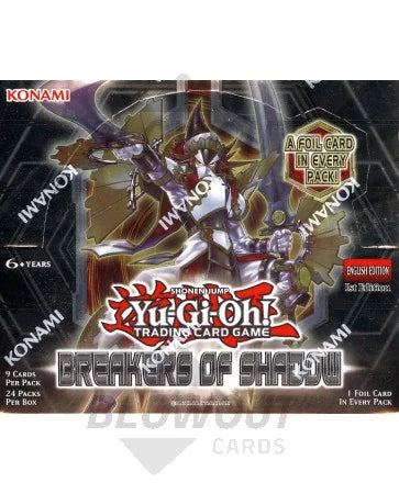 DRAFT - Yu-Gi-Oh Breakers of Shadow 1st Edition Booster Box