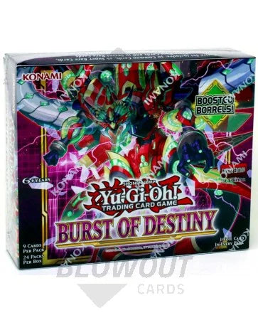 DRAFT - Yu-Gi-Oh Burst of Destiny Booster Box | 24 Packs