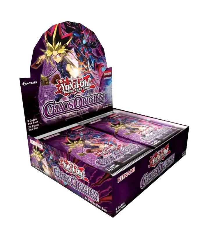 Yugioh Chaos Origins Booster Box (Ships Sealed Only) - B