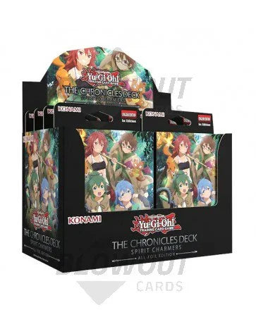 DRAFT - Yu-Gi-Oh Chronicles Spirit Charmers Deck | 12 Box Case