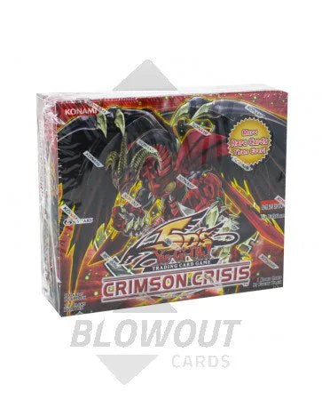 DRAFT - Yu-Gi-Oh Crimson Crisis 1st Edition Booster Box | Signed & Sealed